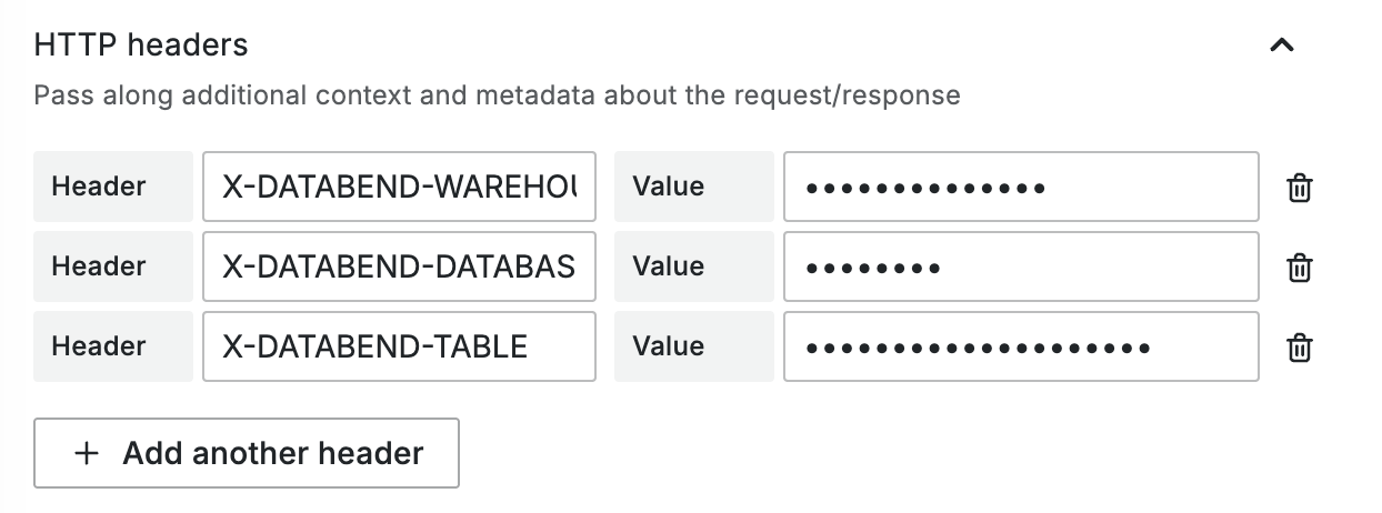 Configure Loki Data Source - Headers